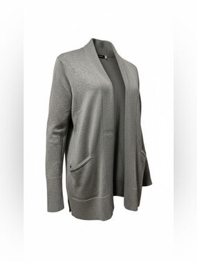Verve Ami Gray Open-Front Cardigan – Size Large